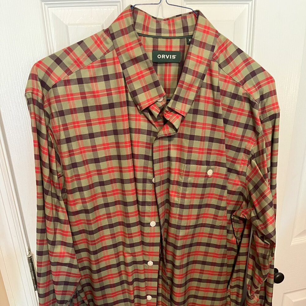 Orvis Wrinkle Free L/S Casual Shirt